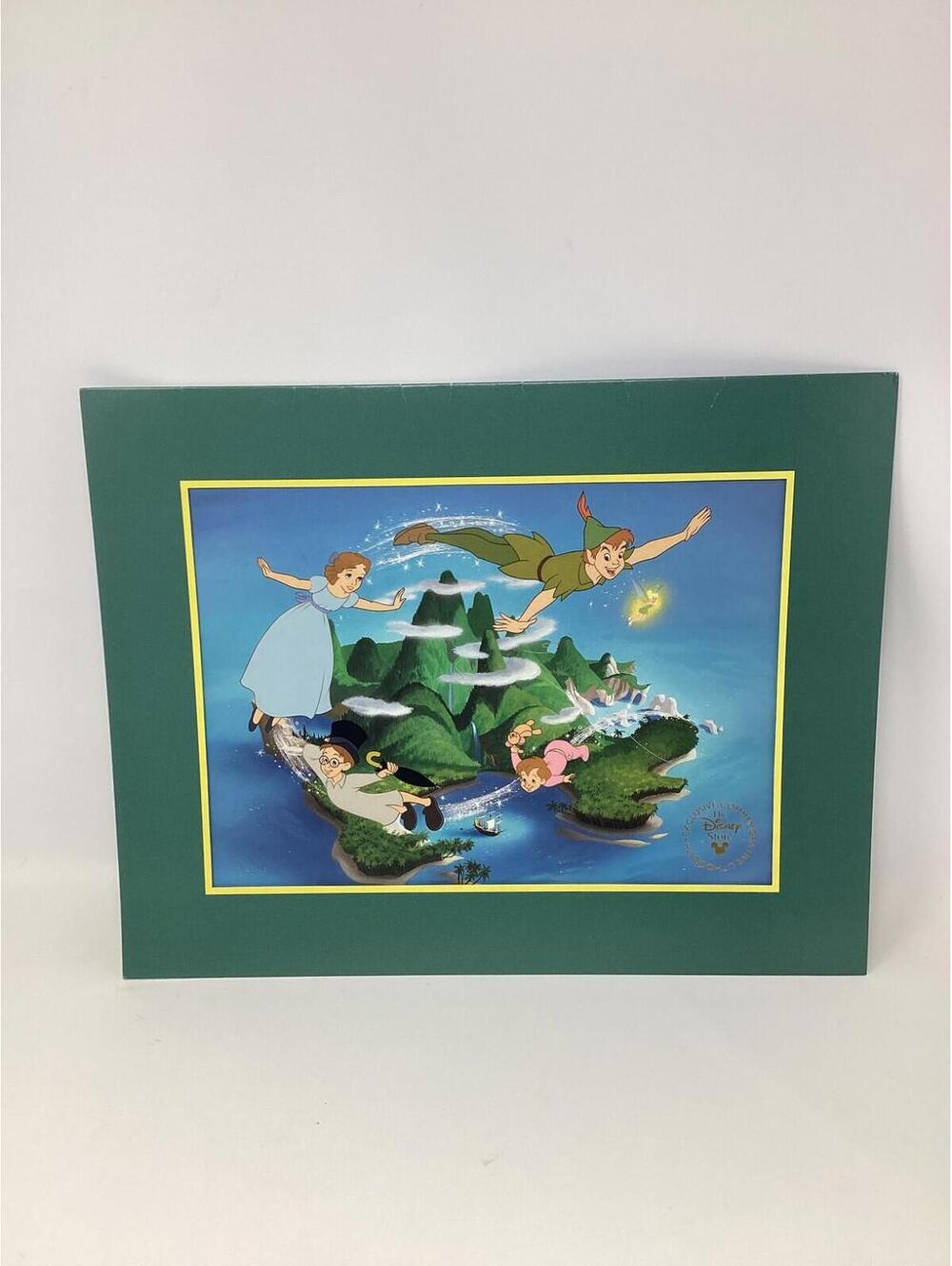 Walt Disney Peter Pan Lithograph 11 X 14